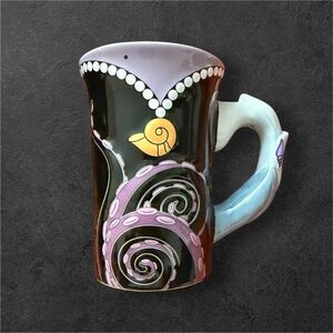Disney Parks The Little Mermaid Ursula Signature Coffee Mug
